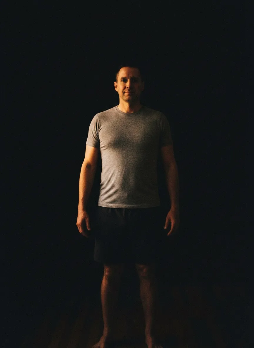 Mark, 42 na het traject.